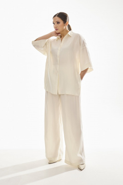 Блуза, брюки DAVA 2226 молочный - фото 4