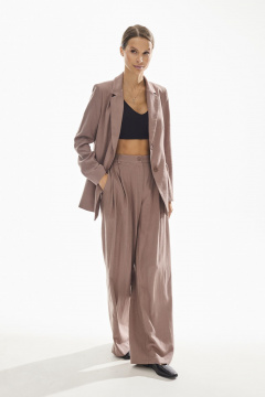 Брюки, жакет DAVA 2227  шоколад - фото 4