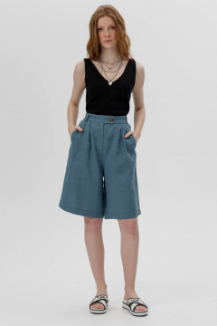 Шорты Romgil РТ0089-ЛЕ4 стальной_голубой - фото 1