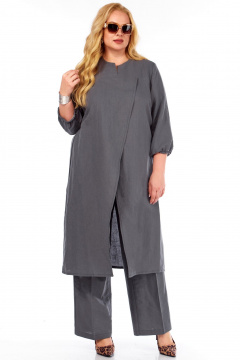 Брюки, кардиган Celentano lite 5044.2 пепельно-серый - фото 2