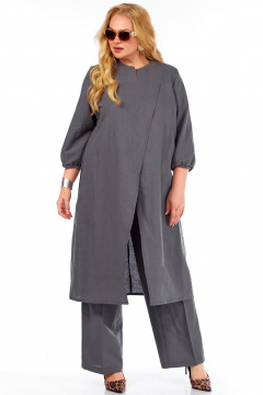 Брюки, кардиган Celentano lite 5044.2 пепельно-серый - фото 1