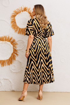 Платье AGATTI 5765 леопард - фото 2