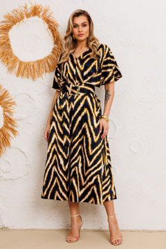 Платье AGATTI 5765 леопард - фото 4