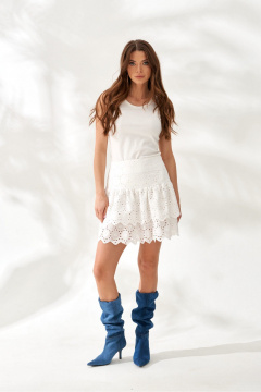 Юбка ELLETTO 2347 молочный - фото 1