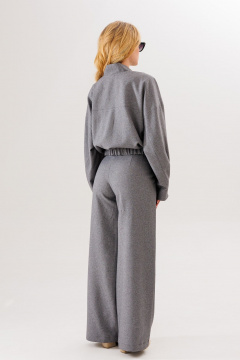 Бомбер Amberа Style 1108-3 серый - фото 4