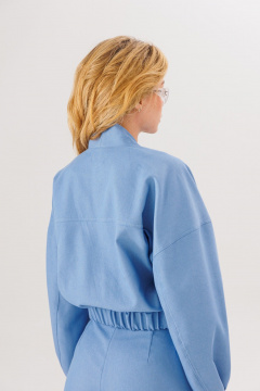 Брюки, бомбер Amberа Style 2118 голубой - фото 5