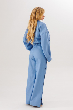 Брюки, бомбер Amberа Style 2118 голубой - фото 4