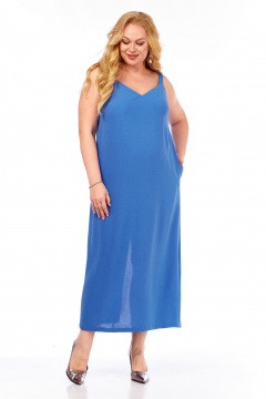 Жакет, сарафан Диомант 2056 голубой - фото 5