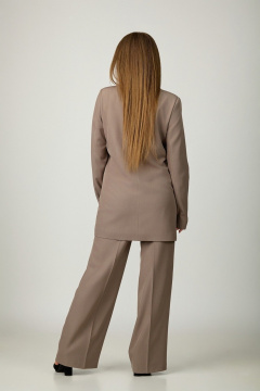 Брюки, жакет Rosheli 1141/1 коричневый - фото 3