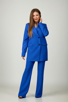 Брюки, жакет Rosheli 1143 василек - фото 1
