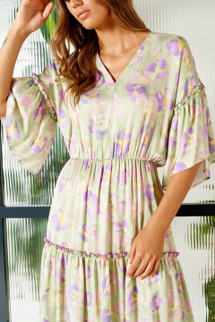 Платье Nelva 51368 мультиколор - фото 3