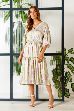 Платье Nelva 51368 мультиколор - фото 2