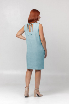 Платье Соджи 627 голубой - фото 2