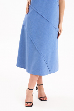 Платье KaVaRi 1111.2 голубой - фото 4