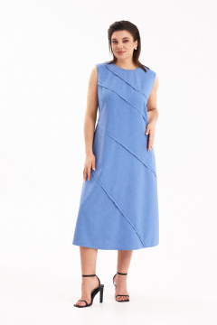 Платье KaVaRi 1111.2 голубой - фото 1