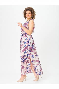 Платье Zlata 4449 синий - фото 3