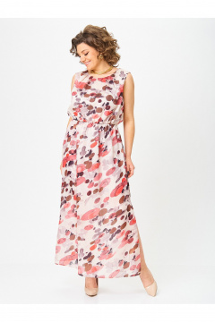 Платье Zlata 4449 красный - фото 2