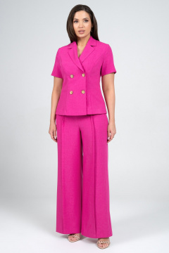 Брюки, жакет Alani Collection 2344 фуксия - фото 1