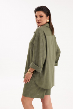 Рубашка, шорты KaVaRi 8047.2 зеленый - фото 3