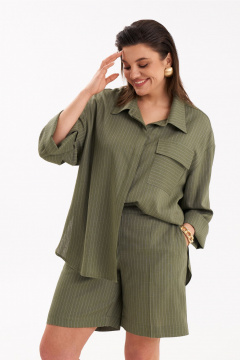 Рубашка, шорты KaVaRi 8047.2 зеленый - фото 5