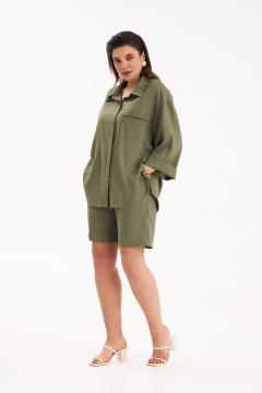 Рубашка, шорты KaVaRi 8047.2 зеленый - фото 4
