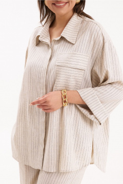 Рубашка, шорты KaVaRi 8047.1 кремовый - фото 4