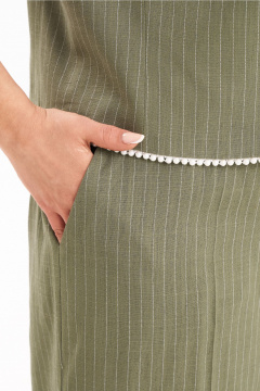 Брюки, жакет KaVaRi 8046.2 зеленый - фото 5