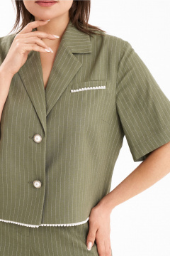 Брюки, жакет KaVaRi 8046.2 зеленый - фото 4