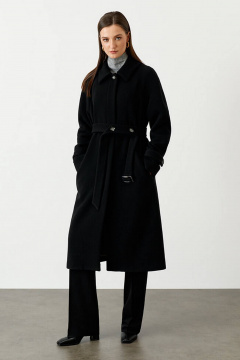 Пальто Nelva 0092 черный - фото 2