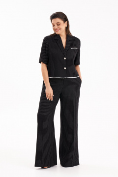 Брюки, жакет KaVaRi 8046 черный - фото 3