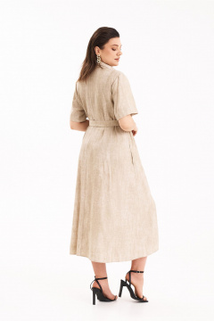 Платье KaVaRi 1114 кремовый - фото 2