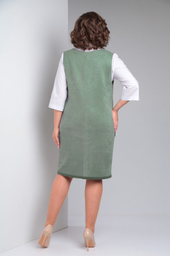 Блуза, сарафан ZigzagStyle 510 светло-зеленый - фото 4