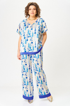 Блуза, брюки Svetlana-Style 2120 василек - фото 1