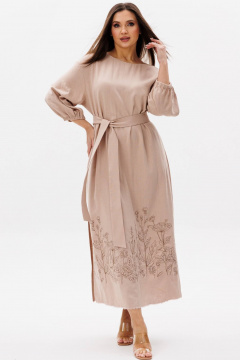 Платье Ma Сherie 4115 бежевый - фото 1