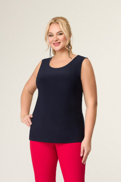 Кардиган, топ Svetlana-Style 3006 черный+цветы - фото 4