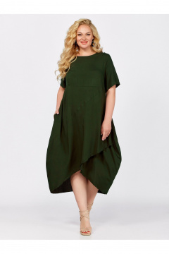 Платье Медея и К 2241 хакки - фото 5