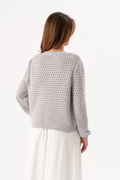 Жакет Romgil РВ0212-ХЛ4 светло-серый - фото 2