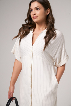 Платье Панда 187680w молочный - фото 3