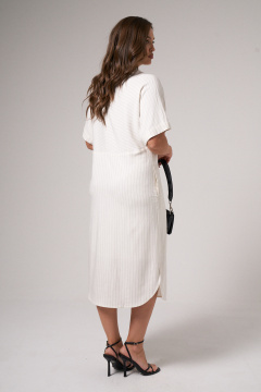 Платье Панда 187680w молочный - фото 4