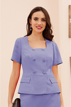 Жакет, юбка Lissana 5010 лавандовый - фото 2