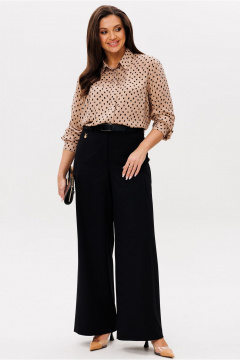 Блуза Mislana 1149 беж_камушки - фото 2