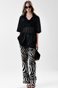 Брюки MilMil 1194 зебра - фото 1