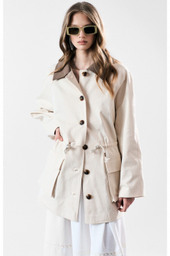 Жакет MilMil 1196 кремовый - фото 4