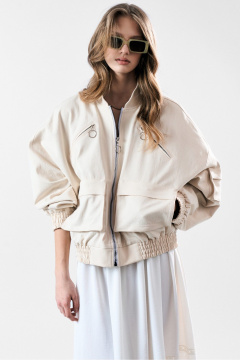 Бомбер MilMil 1197 кремовый - фото 3