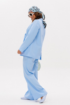 Брюки, жакет Mubliz 190 голубой - фото 2