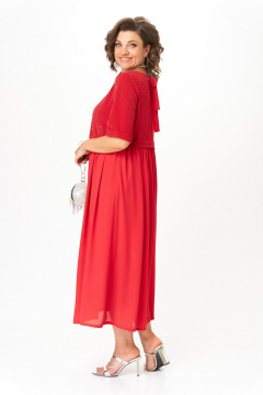 Платье Michel chic 2173 красный - фото 4