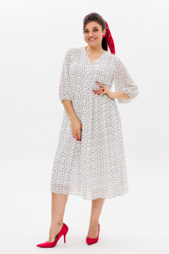Платье Anelli 1460 белый_ангел - фото 1