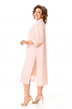 Блуза, платье VI ORO VR-1150 пудра - фото 4
