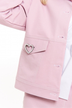 Жакет Панда 14533 розовый - фото 3