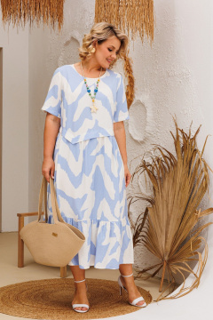 Платье VI ORO VR-1184 облака - фото 2